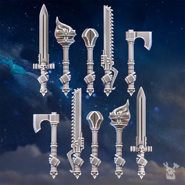 Whitefang Hunters Cold Weapons Set x10 DakkaDakka