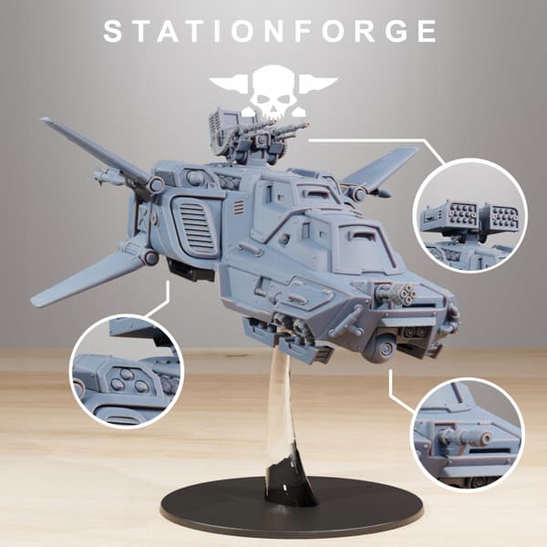 Socratis Speeder – Station Forge – 3D Printing