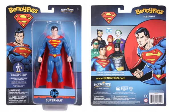 Bendyfigs DC Comics – 19 cm Superman figurine NN4403