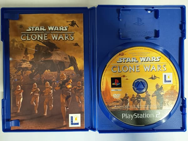 STAR WARS: THE CLONE WARS PS2 PlayStation 2 (PS2) English version, complete set