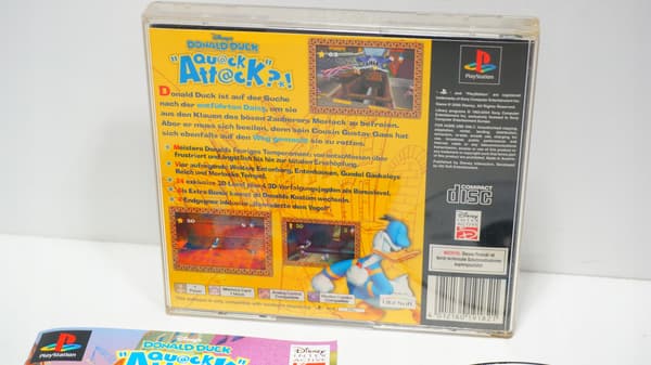 Donald Duck: Quack Attack (PS1) | Disney | In excellent condition!