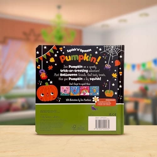 Fewery, Alice Squish 'n' Squeeze Pumpkin! (Board Book)