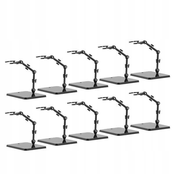 10 pcs. Figure display stand – Highly stable – MU stand