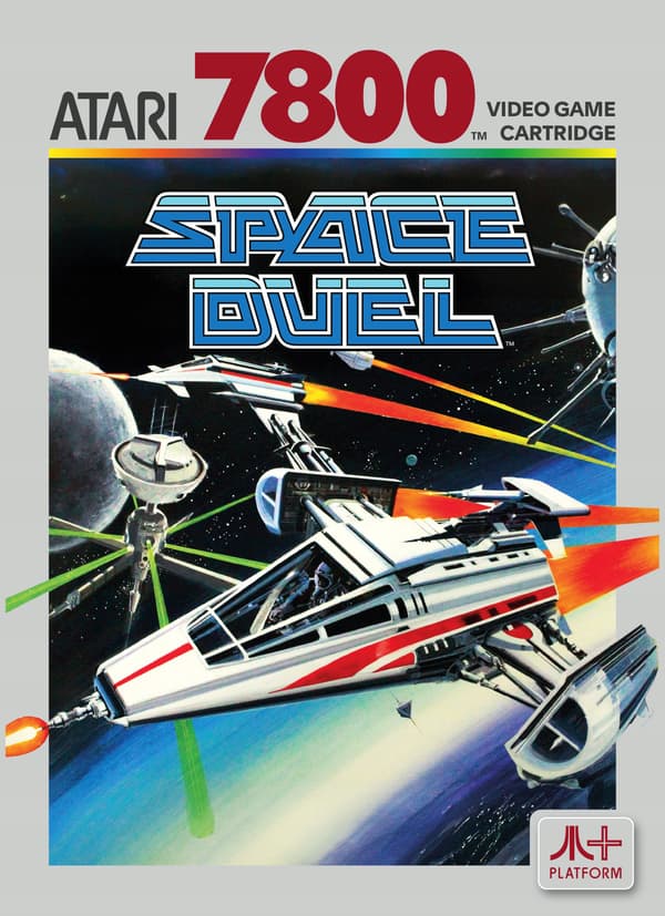 Space Duel for the Atari 7800 - Atari 7800