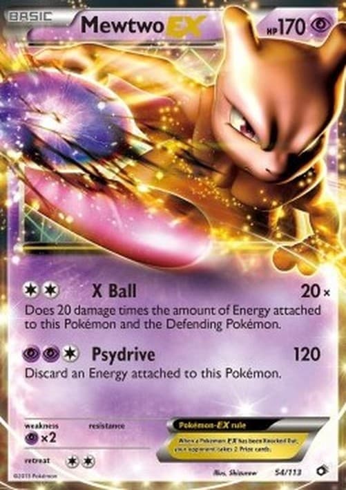 Pokemon Mewtwo EX