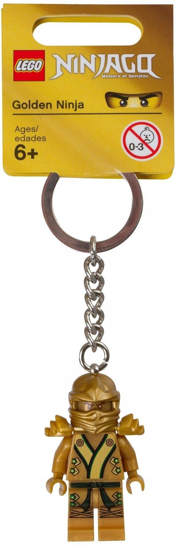 UNIQUE 850622 Lego Ninjago Golden Ninja keyring
