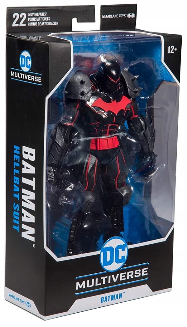 Large Batman Hellbat DC Multiverse figurine, 18 cm.
