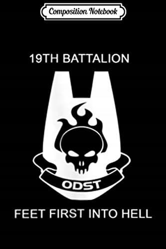 Composition Notebook: 19th BN ODST P – Military Orbital Drop Shock Troops