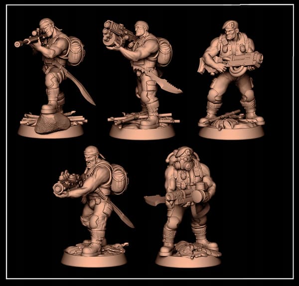 Ravagers of the Deep Green Squad v2 Special Weapon