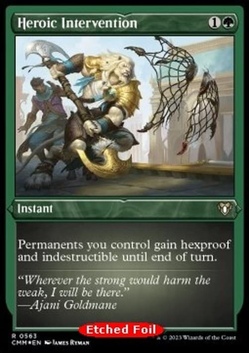 Magic: The Gathering Heroic Intervention