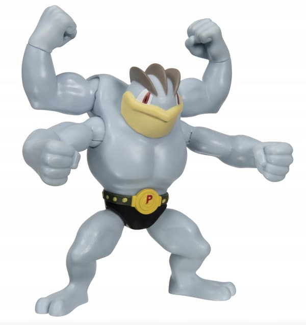 POKEMON Action Figure Battle Set (2-pack): MACHAMP and RIOLU