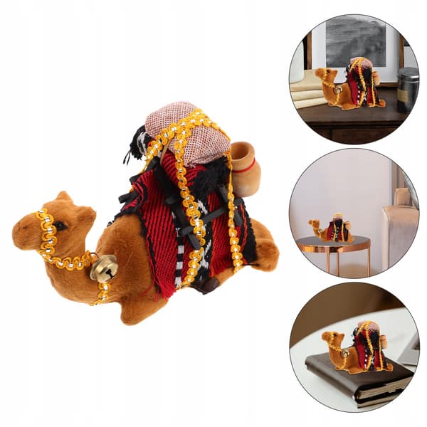 DECORATIVE CAMEL FIGURINE – AN EXOTIC-STYLE DESK ORNAMENT