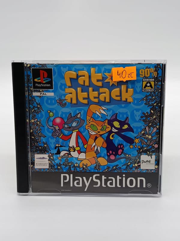 Rat Attack PSX PS1 PlayStation (PSX) New replacement box