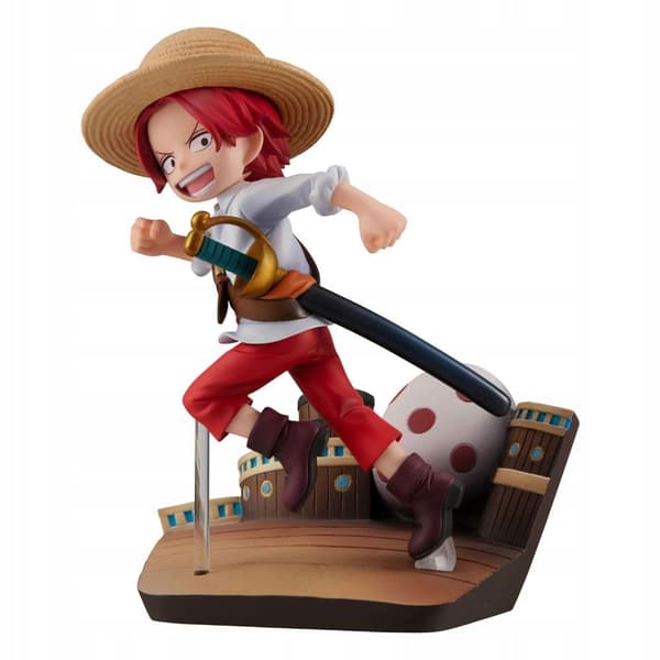 One Piece Shanks ‘Run Run Run’ G.E.M. Figure, 13 cm