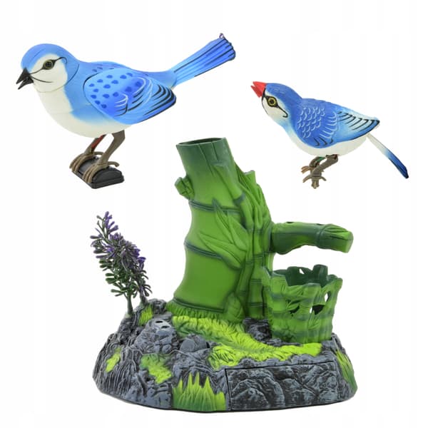 SINGING BIRDS PEN AND STATIONERY ORGANISER