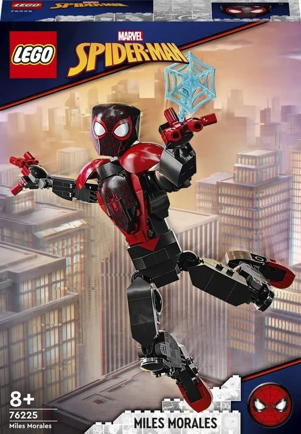 Gift: LEGO MARVEL 76225 Spider-Man Miles Morales Figure 8+