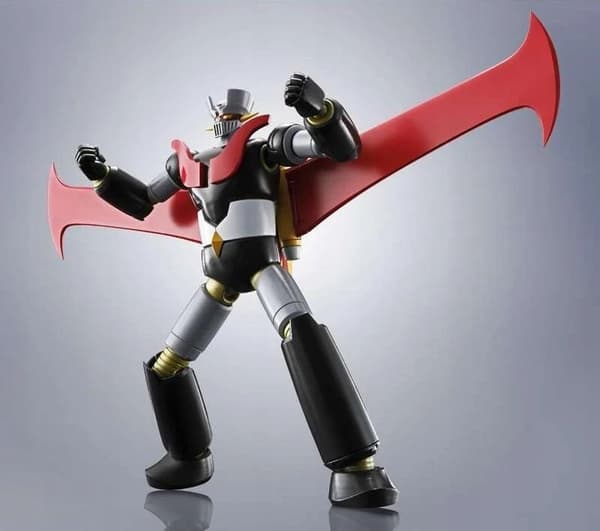 Grendizer U – Spazer and Grendizer – Robot Spirits figures, 15 and 23 cm