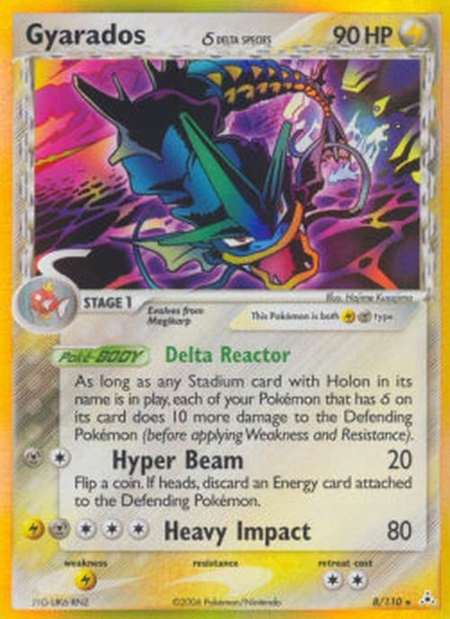 Pokemon Gyarados δ Delta Species