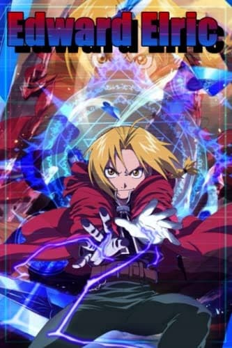 Edward Elric Notebook: Lined Pages Notebook, Small Size, 6x9 inches / 110 pages