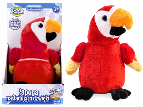 E-Edu Parrot Toy that imitates sounds