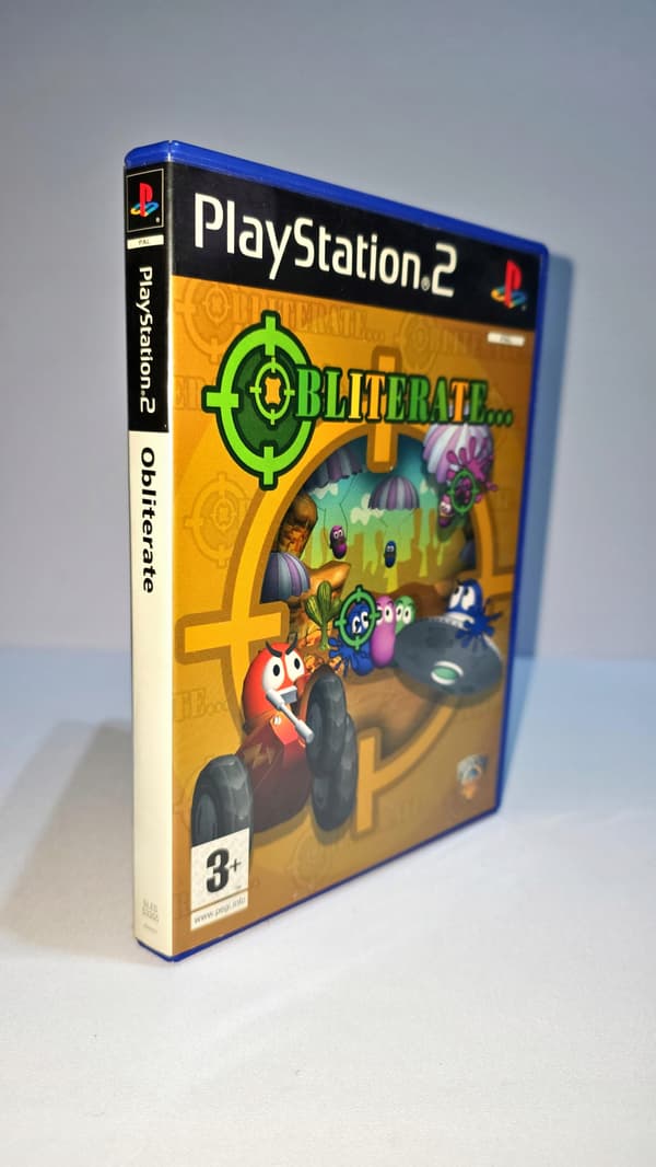 OBLITERATE PS2 game, 3XA, well-preserved disc -5