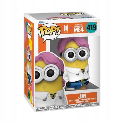 Funko Pop! Rocks Minions x BTS Jin No. 419