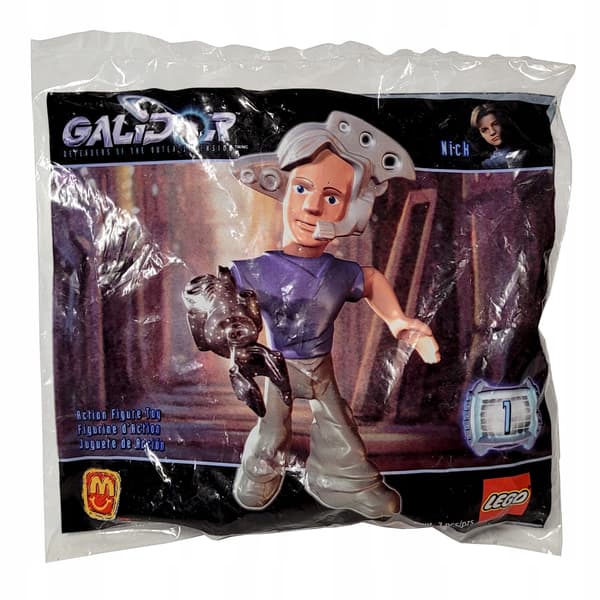 Lego Galidor McDonald’s 4040 Nick Happy Meal polybag MISB 2002