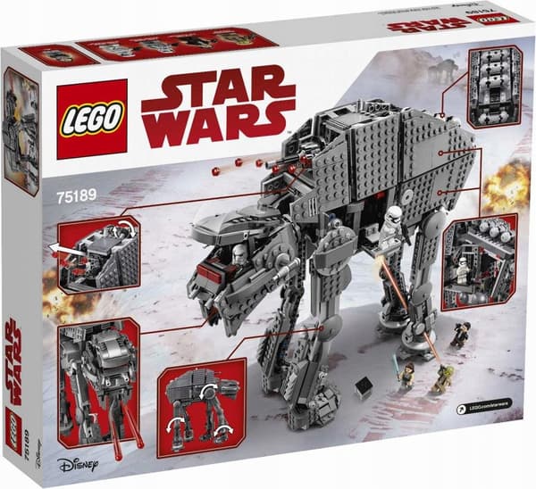 Lego 75189 @@@ F.O. WALKER DRIVER @@@ minifigure + weapon