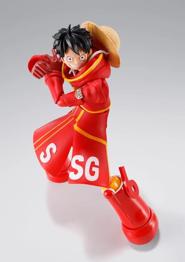 Monkey D. Luffy S.H.Figuarts Future Island Egghead One Piece figurine