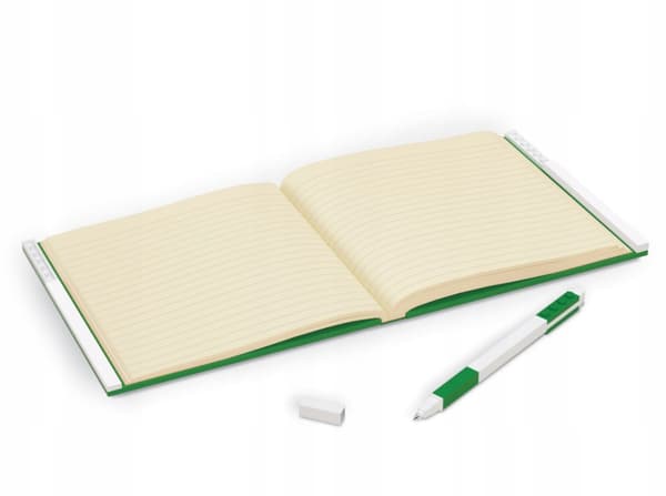 LEGO 53566 Green Notepad and Pen Set
