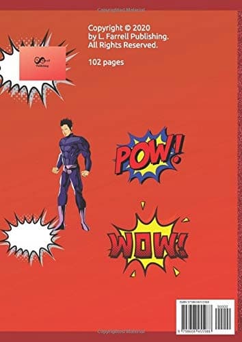 Blank Comic Book: 6-Panel Layout Template. Great for children and adults who love