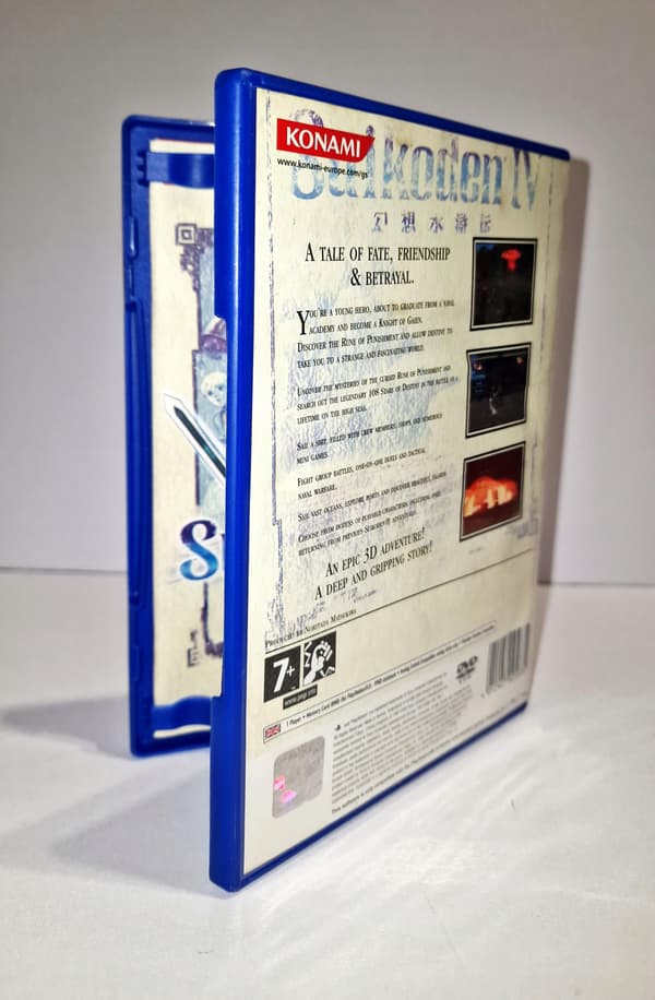 SUIKODEN IV 4 PS2 3XA WELL-PRESERVED DISC -5