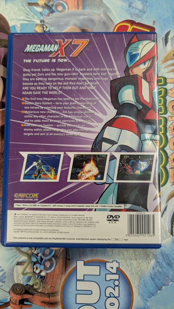 PS2 MEGA MAN X7 / ACTION / PLATFORMER