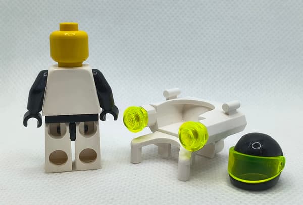 Lego figure sp051 Blacktron 2 Jet Pack Space