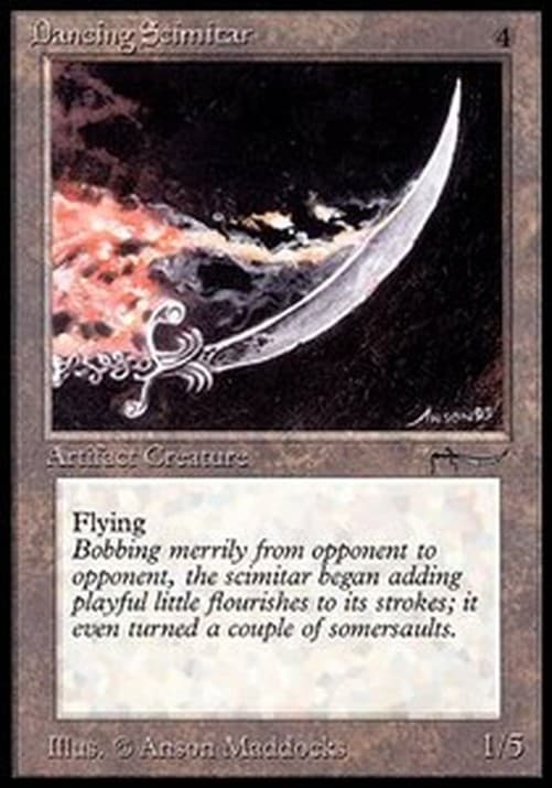 Magic: The Gathering Dancing Scimitar
