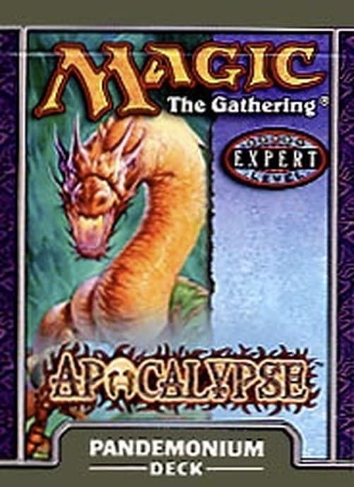 Magic: The Gathering Apocalypse: Pandemonium Theme Deck Japanese