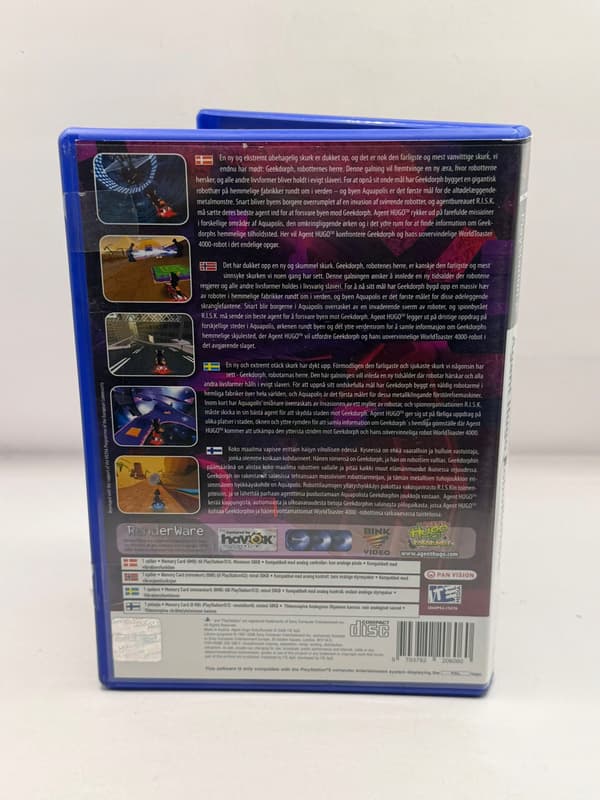 Agent Hugo Roborumble PS2 PlayStation 2 (PS2) boxed