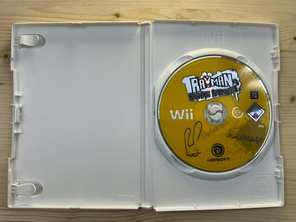 RAYMAN RAVING RABBIDS 2 – game in excellent condition, NINTENDO WII launch edition