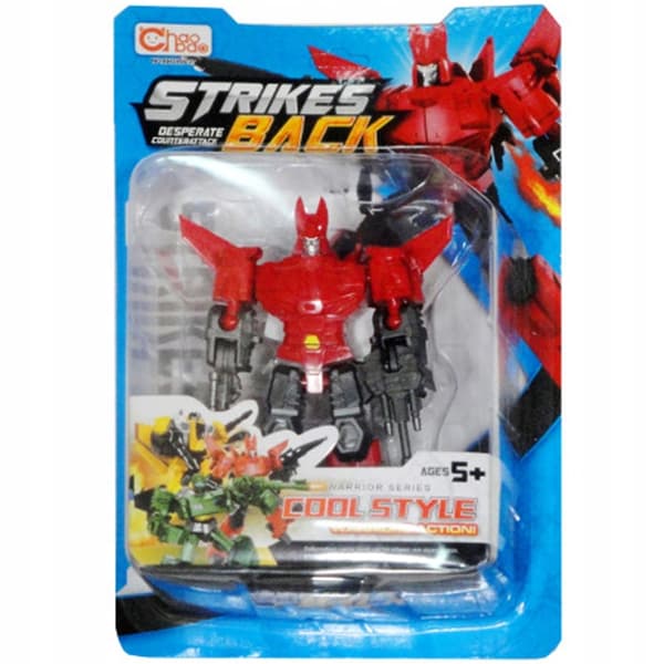 TOY ROBOT THAT TRANSFORMS INTO AN AIRCRAFT FOR CHILDREN