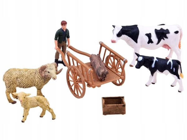 Farm Animals: Cow Figurine Set ZA2606