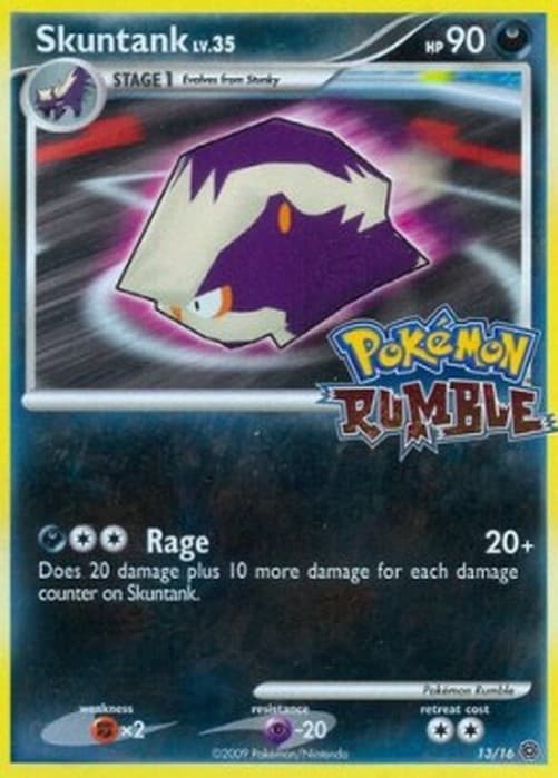 Pokemon Skuntank Lv.35