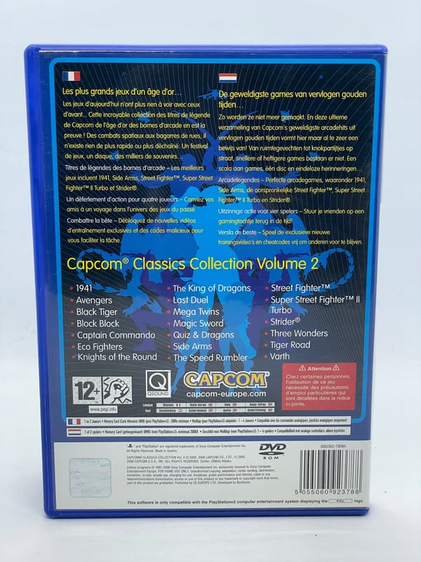 Capcom Classic Collection Volume 2 for the PlayStation 2 (PS2) #085