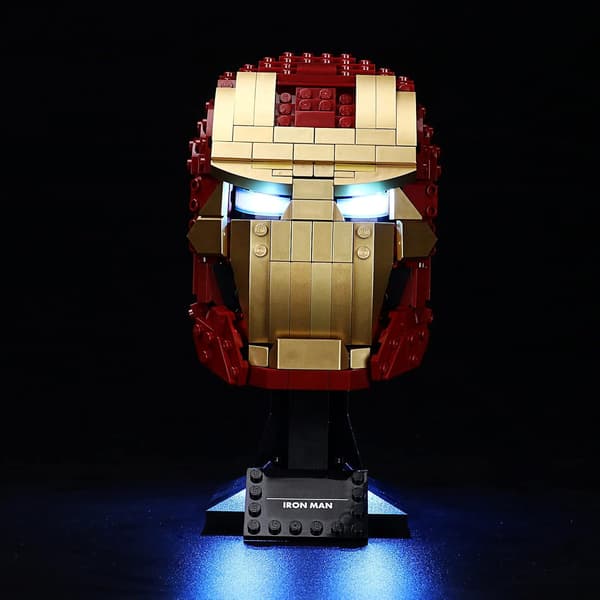 LIGHTAILING LED lighting set for Lego bricks – 76165 Iron Man’s Helmet