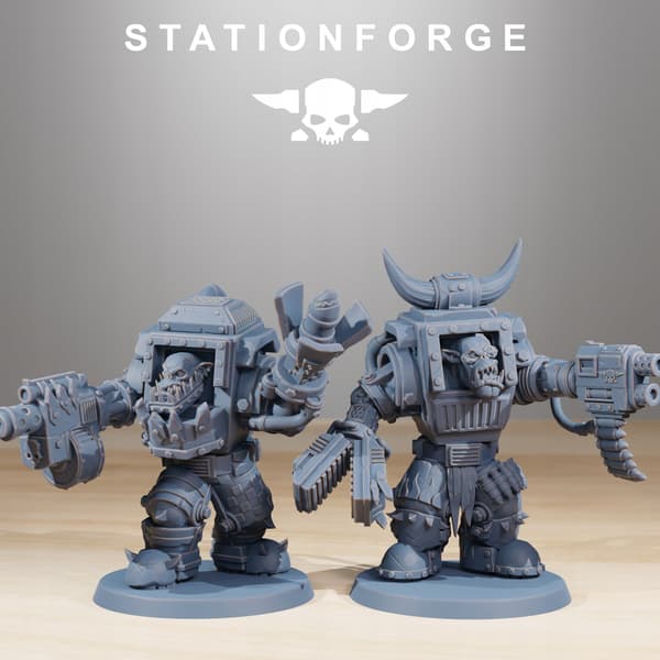 Orkaz Steelbrutes – Station Forge – 3D-utskrift