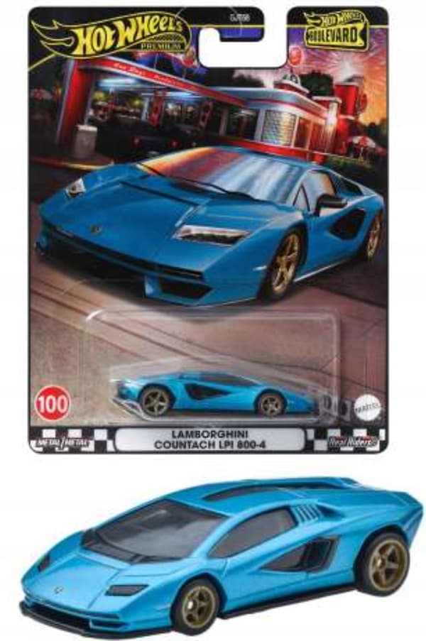 Hot Wheels Premium LAMBORGHINI COUNTACH LPI 800-4 Boulevard 1:64