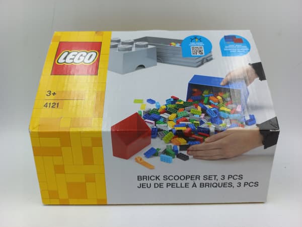 LEGO SET 2 X DUSTPAN + SEPARATOR 4121