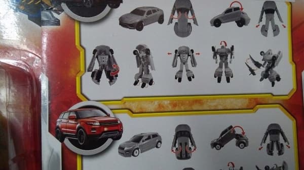 2x MPI16127 robot/transformer car