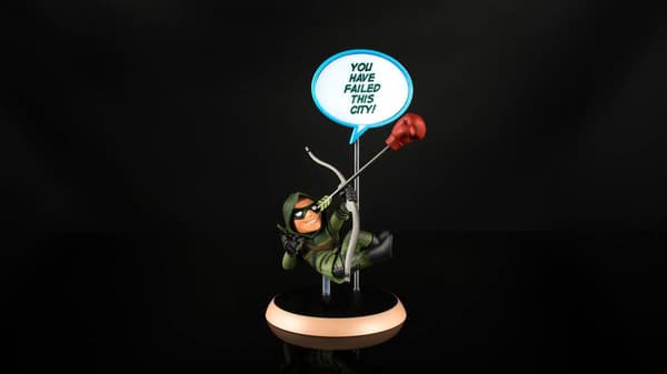 QFIG! GREEN ARROW DC COMICS LICENSED FIGURINE 9CM