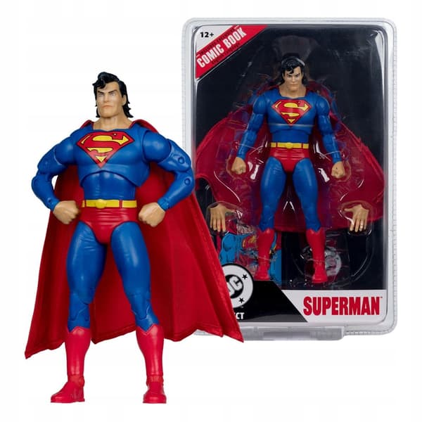Superman (Zero Hour) action figure, 19 cm – DC Direct Page Punchers