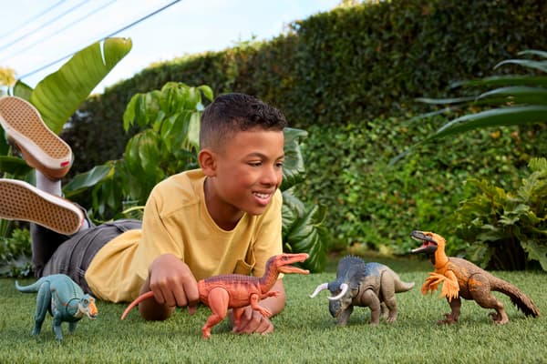 JURASSIC WORLD ROARING DINOSAUR Baryonyx sound-effect figurine